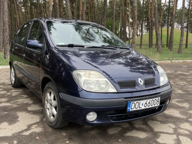 Синий Рено Сценик, объемом двигателя 1.9 л и пробегом 370 тыс. км за 1850 $, фото 1 на Automoto.ua
