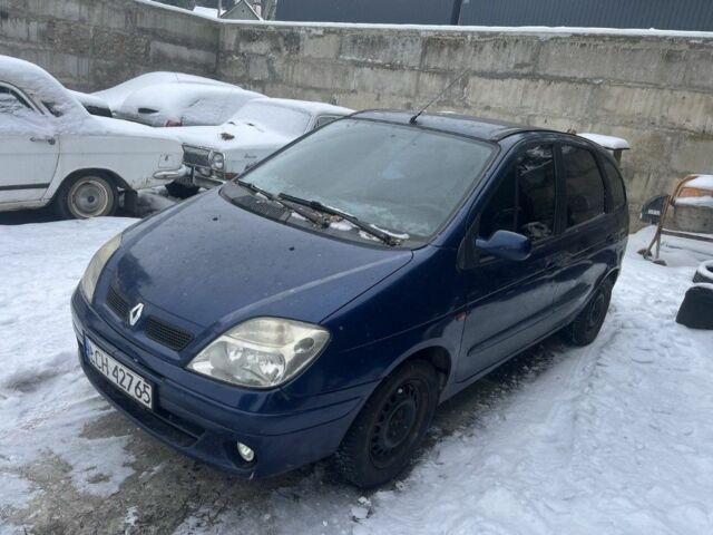Синий Рено Сценик, объемом двигателя 1.9 л и пробегом 250 тыс. км за 750 $, фото 1 на Automoto.ua