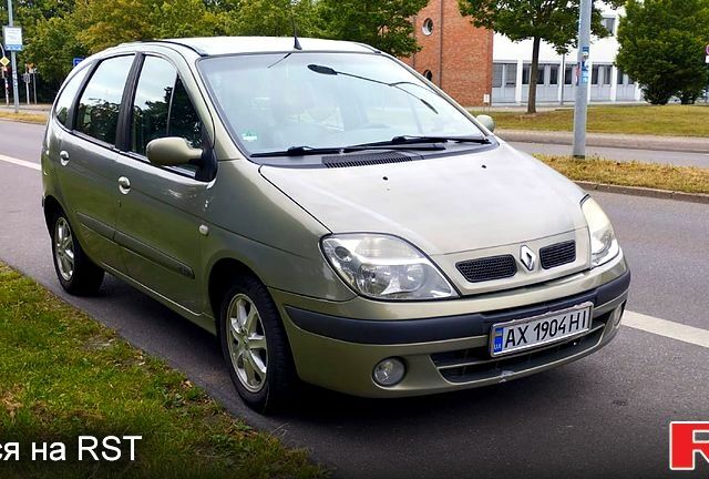 Зелений Рено Сценік, об'ємом двигуна 1.6 л та пробігом 250 тис. км за 3800 $, фото 1 на Automoto.ua