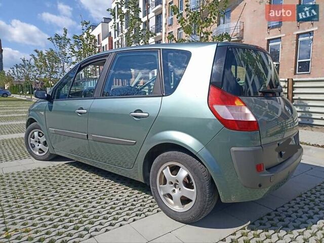 Зеленый Рено Сценик, объемом двигателя 1.6 л и пробегом 130 тыс. км за 4200 $, фото 1 на Automoto.ua