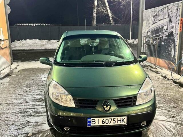 Зеленый Рено Сценик, объемом двигателя 1.9 л и пробегом 218 тыс. км за 4500 $, фото 1 на Automoto.ua