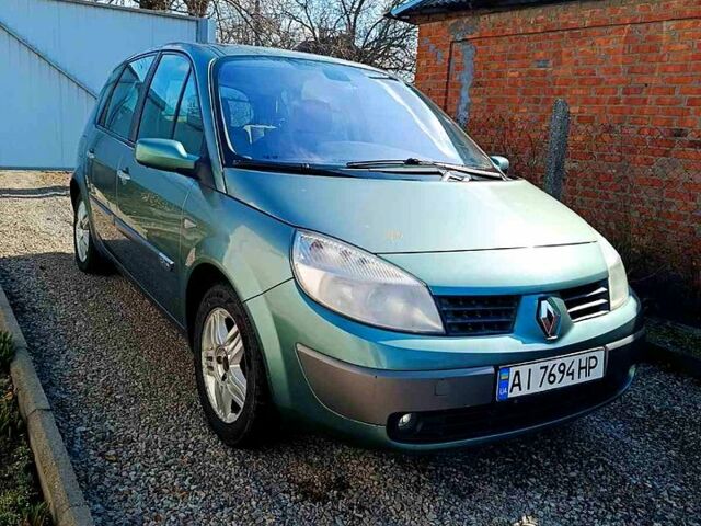 Зелений Рено Сценік, об'ємом двигуна 2 л та пробігом 255 тис. км за 4300 $, фото 1 на Automoto.ua