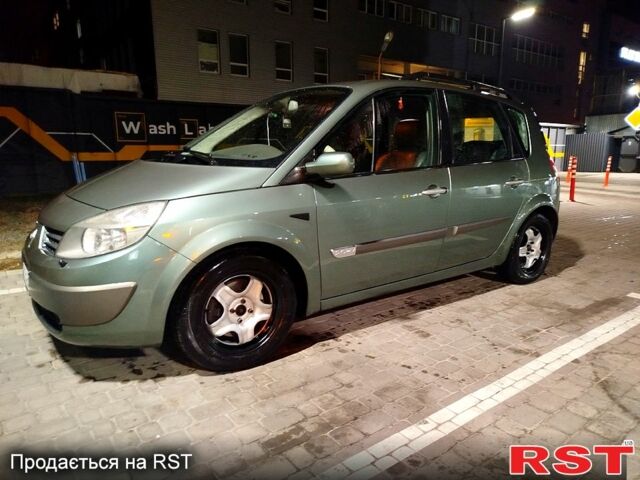 Зеленый Рено Сценик, объемом двигателя 2 л и пробегом 260 тыс. км за 5500 $, фото 1 на Automoto.ua