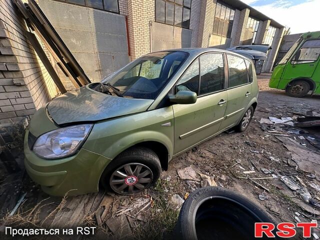 Рено Сценик 2007 в Днепре (Днепропетровске) на Automoto.ua Зеленый Рено Сценик, объемом двигателя 1.5 л и пробегом 280 тыс. км за 1300 $, фото 1 на Automoto.ua