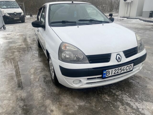 Белый Рено Симбол (Талия), объемом двигателя 1.4 л и пробегом 390 тыс. км за 2850 $, фото 1 на Automoto.ua