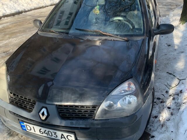 Черный Рено Симбол (Талия), объемом двигателя 1.4 л и пробегом 300 тыс. км за 1600 $, фото 1 на Automoto.ua