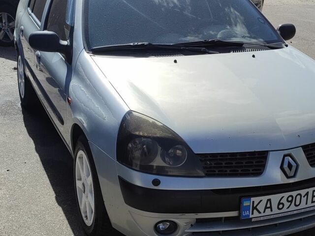 Серый Рено Симбол (Талия), объемом двигателя 1.4 л и пробегом 327 тыс. км за 2999 $, фото 1 на Automoto.ua