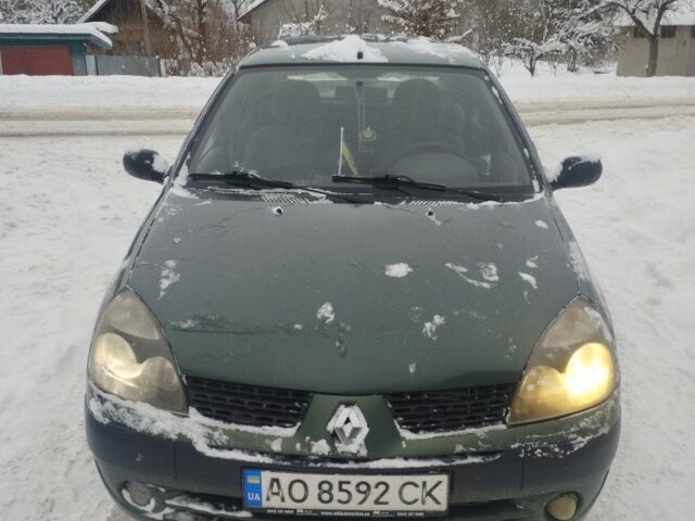 Зеленый Рено Симбол (Талия), объемом двигателя 1.4 л и пробегом 406 тыс. км за 1600 $, фото 1 на Automoto.ua