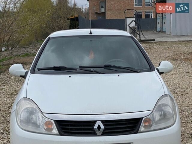Белый Рено Симбол, объемом двигателя 1.39 л и пробегом 250 тыс. км за 2700 $, фото 1 на Automoto.ua