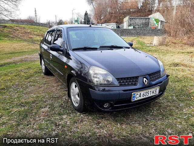 Черный Рено Симбол, объемом двигателя 1.4 л и пробегом 270 тыс. км за 2900 $, фото 1 на Automoto.ua