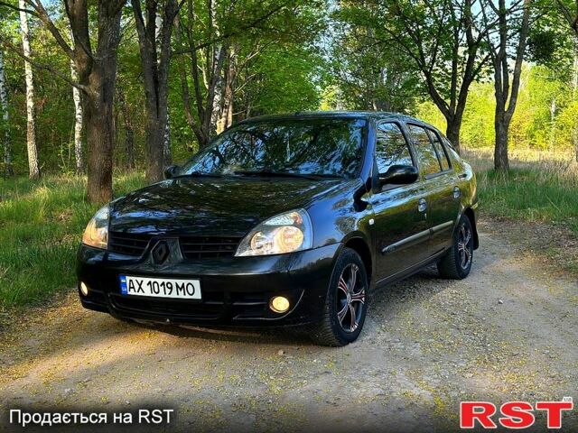 Черный Рено Симбол, объемом двигателя 1.4 л и пробегом 260 тыс. км за 3900 $, фото 1 на Automoto.ua