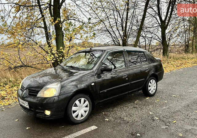 Черный Рено Симбол, объемом двигателя 1.39 л и пробегом 312 тыс. км за 5023 $, фото 1 на Automoto.ua