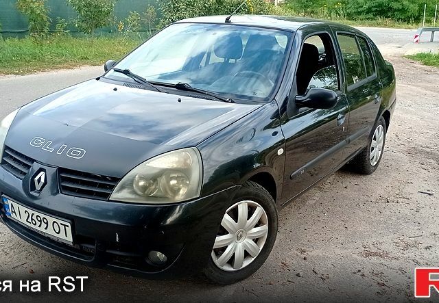 Чорний Рено Сімбол, об'ємом двигуна 1.4 л та пробігом 250 тис. км за 3650 $, фото 1 на Automoto.ua