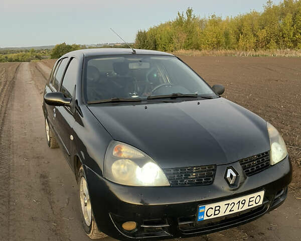 Черный Рено Симбол, объемом двигателя 1.4 л и пробегом 282 тыс. км за 2950 $, фото 1 на Automoto.ua