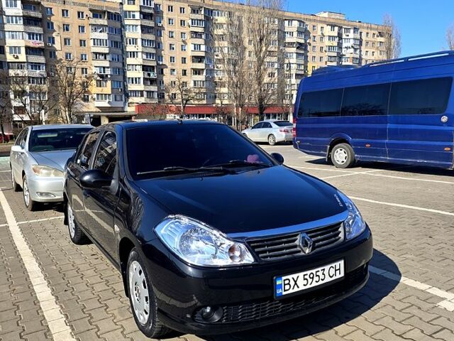 Черный Рено Симбол, объемом двигателя 1.4 л и пробегом 154 тыс. км за 4500 $, фото 1 на Automoto.ua