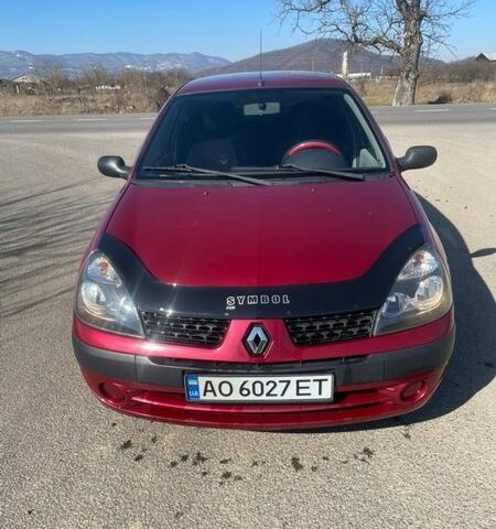 Червоний Рено Сімбол, об'ємом двигуна 1.4 л та пробігом 209 тис. км за 3000 $, фото 1 на Automoto.ua
