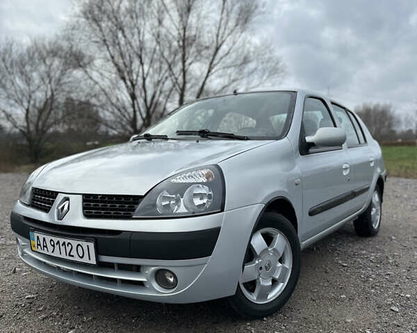 Серый Рено Симбол, объемом двигателя 1.39 л и пробегом 175 тыс. км за 3600 $, фото 1 на Automoto.ua