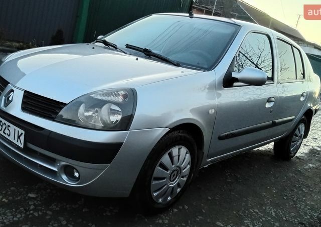 Серый Рено Симбол, объемом двигателя 1.4 л и пробегом 215 тыс. км за 2850 $, фото 1 на Automoto.ua