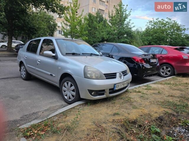 Серый Рено Симбол, объемом двигателя 1.39 л и пробегом 230 тыс. км за 2600 $, фото 1 на Automoto.ua