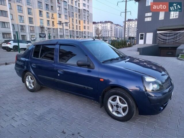Синий Рено Симбол, объемом двигателя 1.4 л и пробегом 302 тыс. км за 2500 $, фото 1 на Automoto.ua