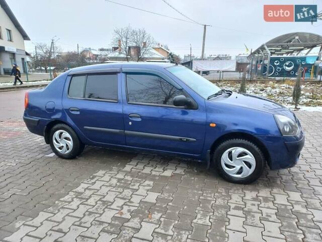 Синий Рено Симбол, объемом двигателя 1.4 л и пробегом 292 тыс. км за 2395 $, фото 1 на Automoto.ua