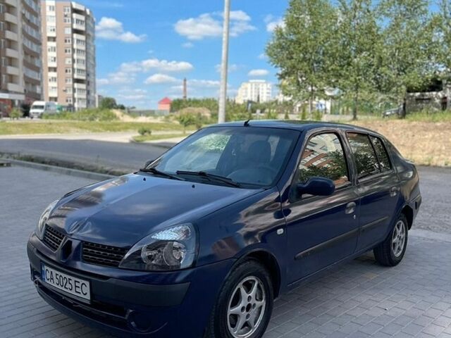 Синий Рено Симбол, объемом двигателя 1.4 л и пробегом 296 тыс. км за 1850 $, фото 1 на Automoto.ua