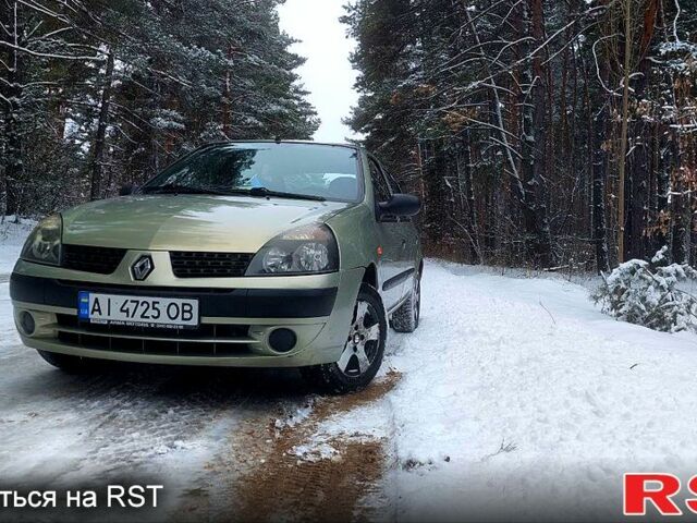 Зеленый Рено Симбол, объемом двигателя 1.4 л и пробегом 230 тыс. км за 3250 $, фото 1 на Automoto.ua