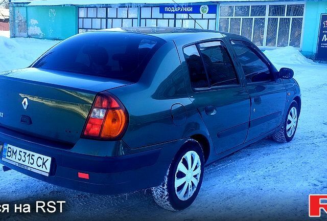Зеленый Рено Симбол, объемом двигателя 1.4 л и пробегом 280 тыс. км за 2800 $, фото 1 на Automoto.ua