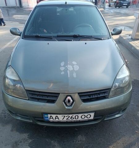 Зеленый Рено Симбол, объемом двигателя 1.4 л и пробегом 266 тыс. км за 3200 $, фото 1 на Automoto.ua