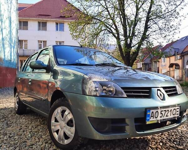 Зеленый Рено Симбол, объемом двигателя 1.2 л и пробегом 162 тыс. км за 3000 $, фото 1 на Automoto.ua