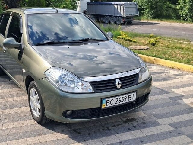 Зеленый Рено Симбол, объемом двигателя 1.39 л и пробегом 214 тыс. км за 3850 $, фото 1 на Automoto.ua