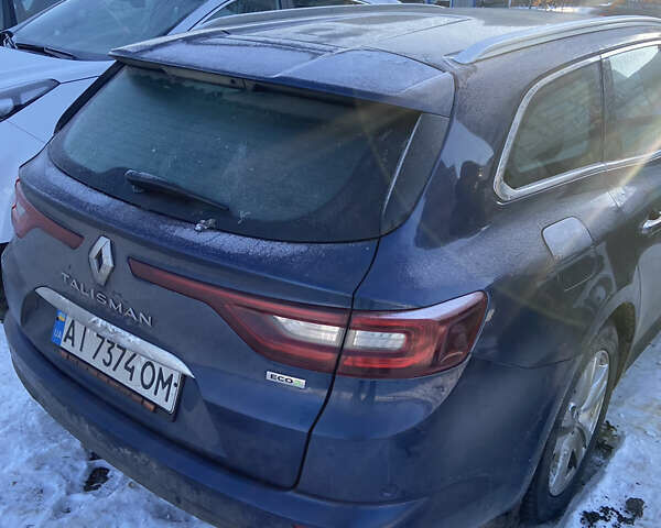 Синий Рено Talisman, объемом двигателя 1.5 л и пробегом 305 тыс. км за 6899 $, фото 1 на Automoto.ua