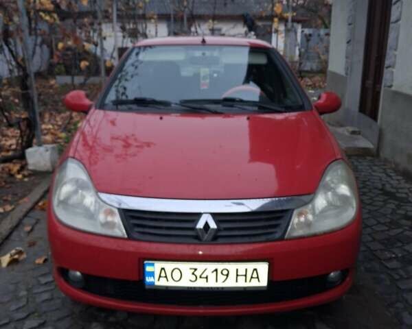 Красный Рено Талия, объемом двигателя 1.15 л и пробегом 217 тыс. км за 4000 $, фото 1 на Automoto.ua