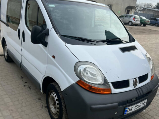 Білий Рено Трафік, об'ємом двигуна 1.87 л та пробігом 320 тис. км за 5200 $, фото 1 на Automoto.ua