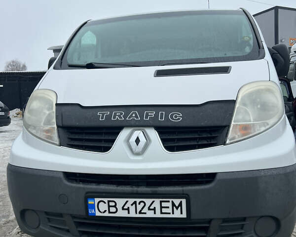 Білий Рено Трафік, об'ємом двигуна 2 л та пробігом 330 тис. км за 10500 $, фото 1 на Automoto.ua