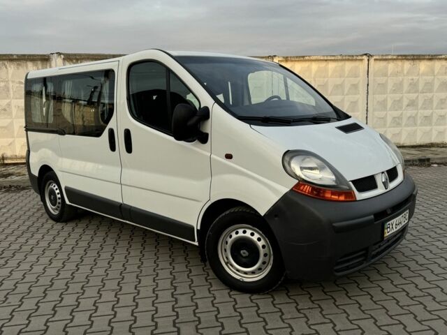 Білий Рено Трафік, об'ємом двигуна 1.9 л та пробігом 318 тис. км за 7300 $, фото 1 на Automoto.ua