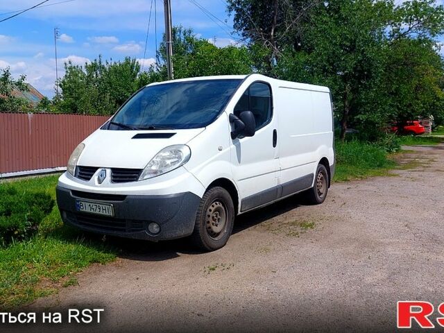 Белый Рено Трафик, объемом двигателя 2 л и пробегом 334 тыс. км за 6700 $, фото 1 на Automoto.ua