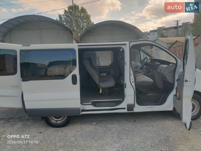 Белый Рено Трафик, объемом двигателя 1.9 л и пробегом 217 тыс. км за 5500 $, фото 1 на Automoto.ua