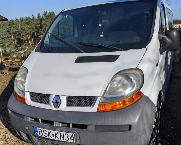 Белый Рено Трафик, об'ємом двигуна 1.9 л та пробігом 202 тис. км за 3700 $, фото 1 на Automoto.ua