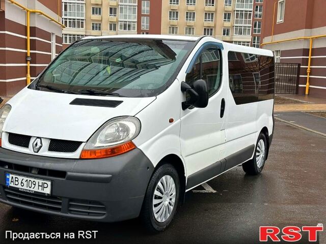 Білий Рено Трафік, об'ємом двигуна 1.9 л та пробігом 268 тис. км за 7300 $, фото 1 на Automoto.ua