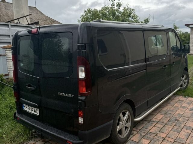 Черный Рено Трафик, объемом двигателя 1.6 л и пробегом 340 тыс. км за 14700 $, фото 1 на Automoto.ua