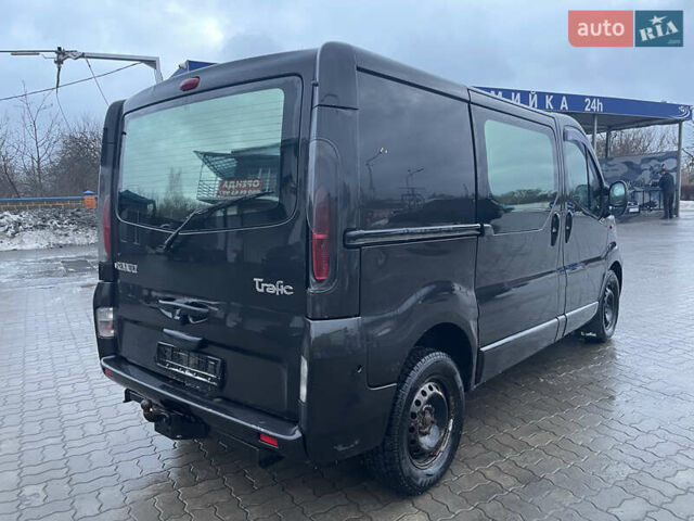 Черный Рено Трафик, объемом двигателя 1.87 л и пробегом 404 тыс. км за 5999 $, фото 1 на Automoto.ua