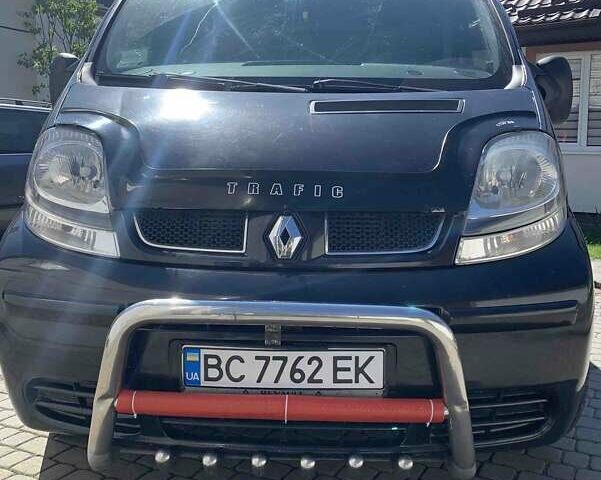 Черный Рено Трафик, объемом двигателя 1.87 л и пробегом 398 тыс. км за 7800 $, фото 1 на Automoto.ua