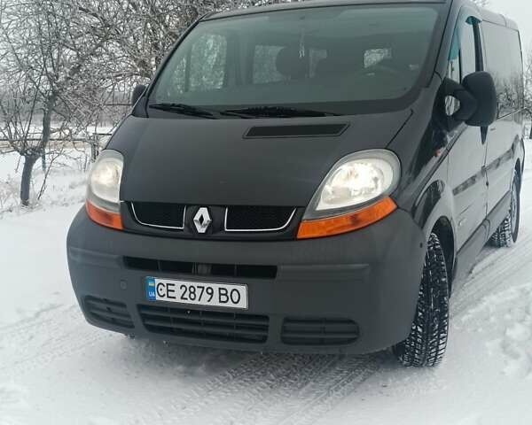 Чорний Рено Трафік, об'ємом двигуна 1.87 л та пробігом 225 тис. км за 8200 $, фото 1 на Automoto.ua