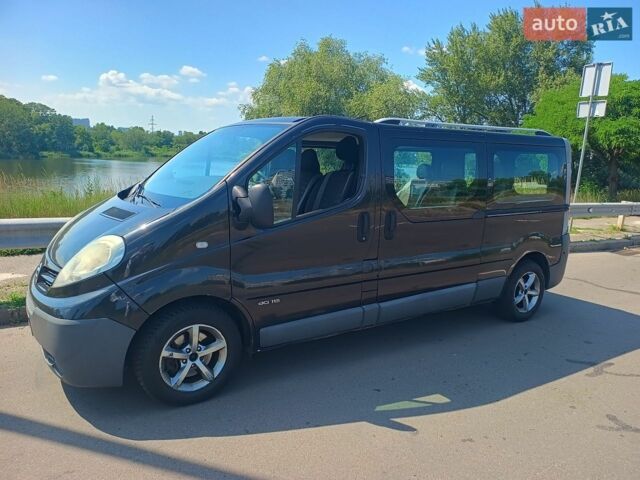 Черный Рено Трафик, объемом двигателя 2 л и пробегом 376 тыс. км за 7500 $, фото 1 на Automoto.ua