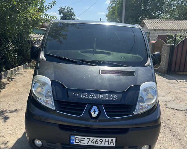 Черный Рено Трафик, объемом двигателя 2 л и пробегом 324 тыс. км за 12500 $, фото 1 на Automoto.ua