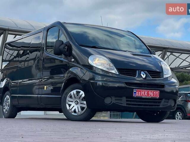 Чорний Рено Трафік, об'ємом двигуна 2 л та пробігом 269 тис. км за 15350 $, фото 1 на Automoto.ua