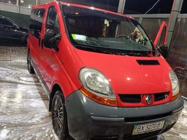 Червоний Рено Трафік, об'ємом двигуна 1.9 л та пробігом 370 тис. км за 7000 $, фото 1 на Automoto.ua