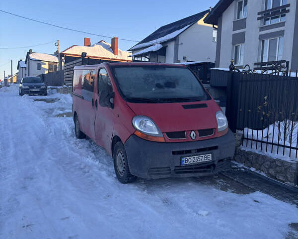 Красный Рено Трафик, объемом двигателя 1.87 л и пробегом 650 тыс. км за 6000 $, фото 1 на Automoto.ua