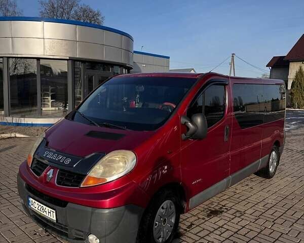 Червоний Рено Трафік, об'ємом двигуна 1.87 л та пробігом 360 тис. км за 8500 $, фото 1 на Automoto.ua